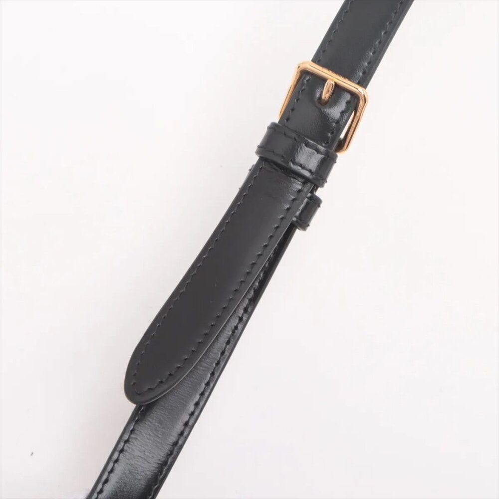 Sold out ❌Celine Triomphe teen Leather Shoulder bag Black - Picture 14 of 14